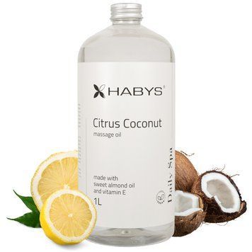 Масло для массажа Daily Spa Citrus Coconut HABYS 1л T-HIKOS031 фото