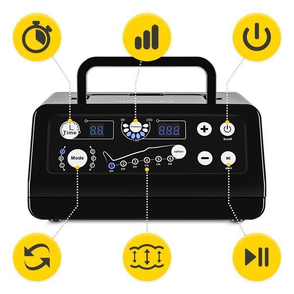 Лимфодренажный аппарат Air Compression Therapy System MED C8 универсального размера 5958668 фото
