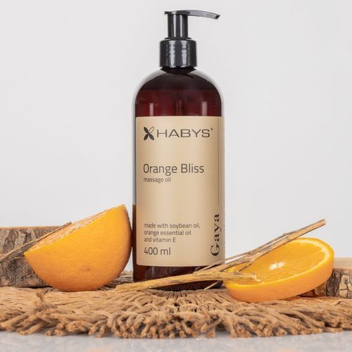 Массажное масло Gaya Orange Bliss Habys 400 мл T-HIKOS009 фото Массажное масло Gaya Orange Bliss Habys 400 мл T-HIKOS009 фото