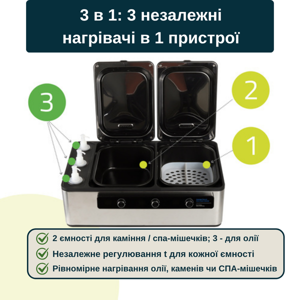 Многофункциональный обогреватель для массажных камней и масла T-PODSINT001 фото Многофункциональный обогреватель для массажных камней и масла T-PODSINT001 фото