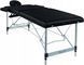 Алюмінєвий масажний стіл Bodyfit 195х70,5 см 2-70Bodyfit-BLACK фото 4