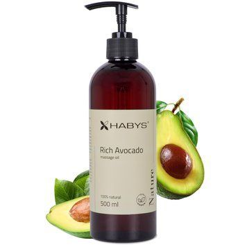 Массажное масло Nature Rich Avocado HABYS 500 мл T-HIKOS038 фото