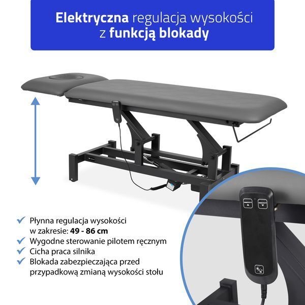 Реабилитационный стол, массажный стол, электрический - Fortis 2 Ergo Т-SS044 фото