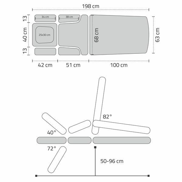 Реабилитационный стол, массажный стол, электрический - Evero X7 Ergo T-SS020 фото Реабилитационный стол, массажный стол, электрический - Evero X7 Ergo T-SS020 фото