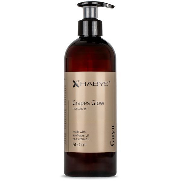 Олія для масажу Grapes Glow Habys 500 мл  T-HIKOS024 фото