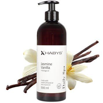 Масло для массажа Daily Spa Jasmine Vanilla HABYS 500 мл T-HIKOS030 фото