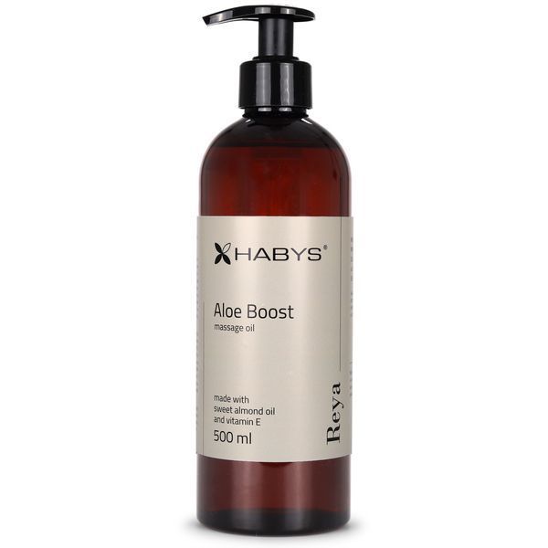 Олія для масажу Reya Aloe Boost Habys 500 мл  T-HIKOS011 фото