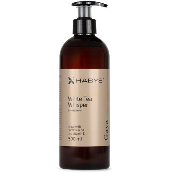 Олія для масажу White Tea Whisper Habys 500 мл T-HIKOS023 фото