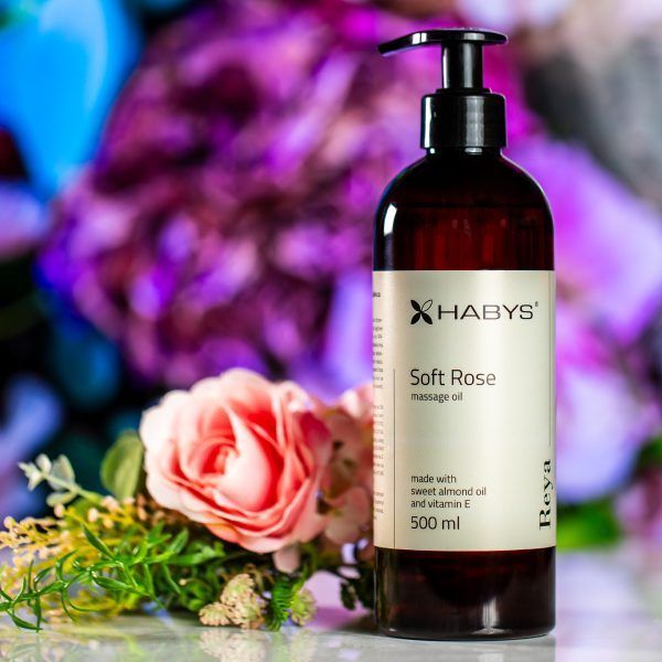 Масло для массажа Soft Rose Habys 500 мл T-HIKOS013 фото