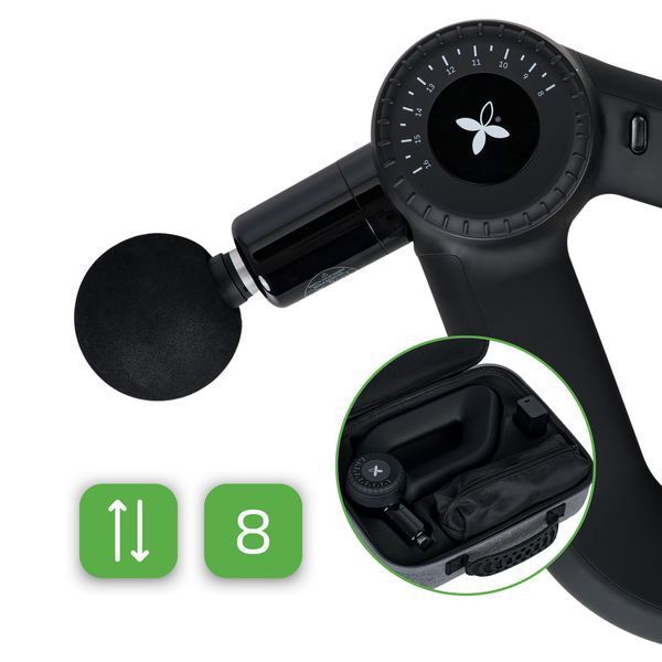 Массажный пистолет Pro Therapy Max &ndash; вибромассажер для мышц (Massage Gun) T-POZBEO001 фото