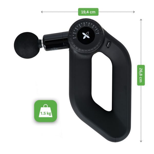 Массажный пистолет Pro Therapy Max &ndash; вибромассажер для мышц (Massage Gun) T-POZBEO001 фото