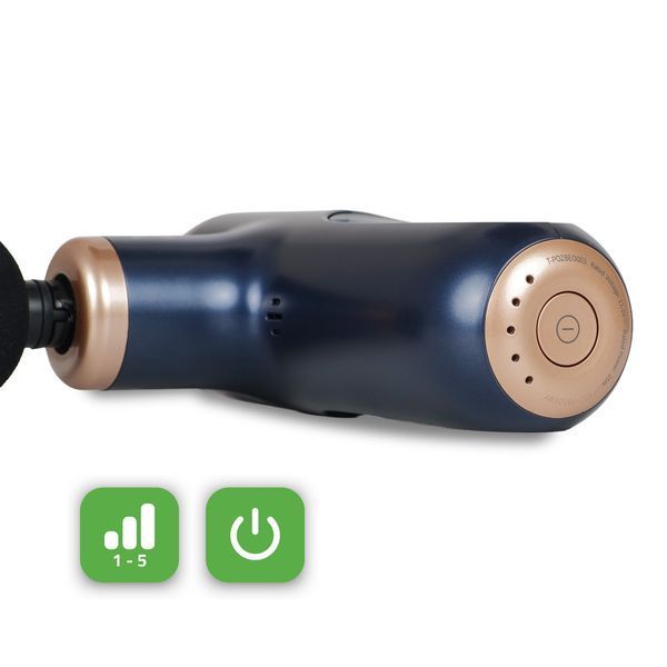 Массажный пистолет Pulse Mini (Blue Navy) T-POZBEO003 фото